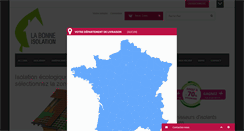 Desktop Screenshot of la-bonne-isolation.com