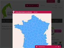 Tablet Screenshot of la-bonne-isolation.com